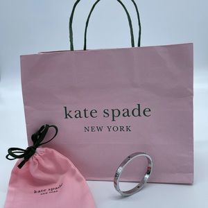 Sold! Kate Spade Silver Bangke